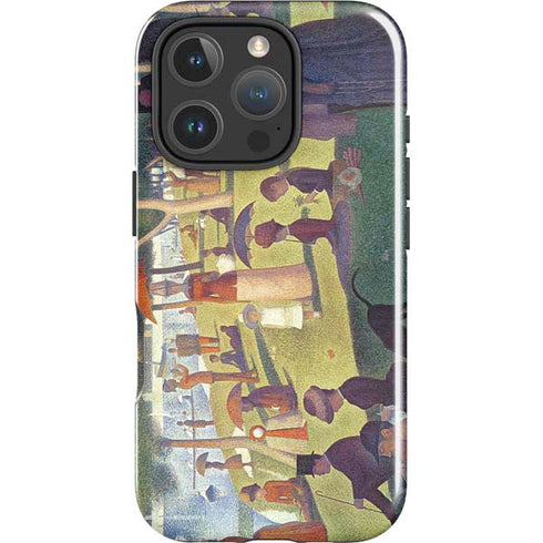 Georges Seurat Sunday Afternoon on the Island of La Grande Jatte iPhone 16 Pro Max Impact Case