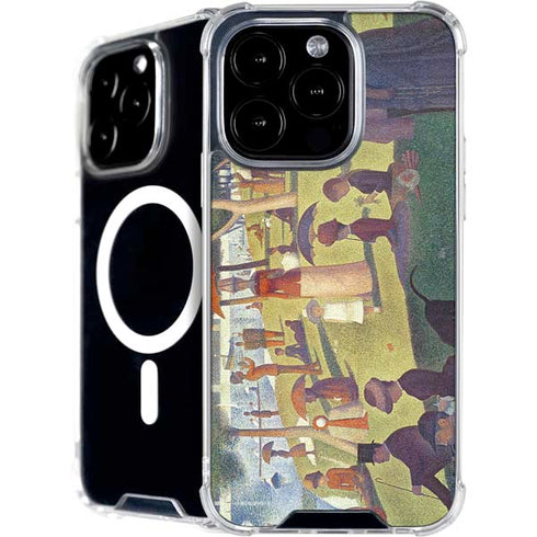 Georges Seurat Sunday Afternoon on the Island of La Grande Jatte iPhone 16 Pro Max MagSafe Case