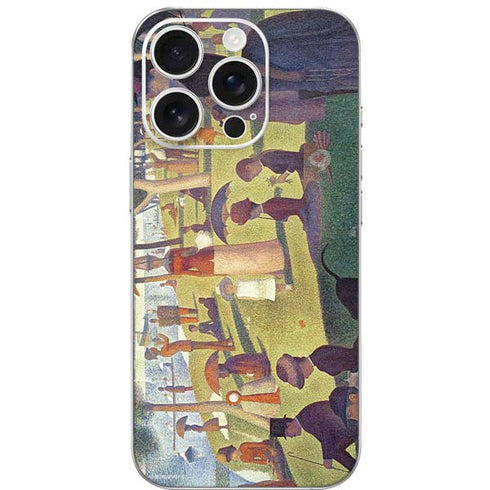 Georges Seurat Sunday Afternoon on the Island of La Grande Jatte iPhone 16 Pro Skin