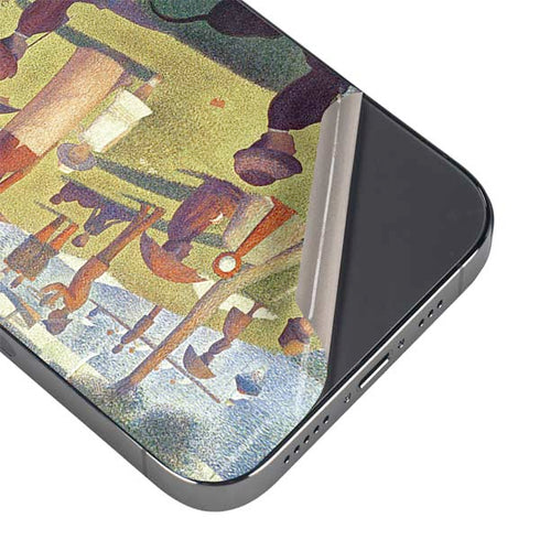 Georges Seurat Sunday Afternoon on the Island of La Grande Jatte iPhone 16 Pro Skin