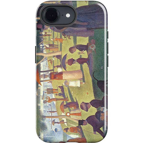 Georges Seurat Sunday Afternoon on the Island of La Grande Jatte iPhone 16e Impact Case