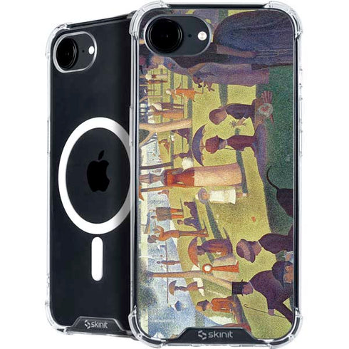 Georges Seurat Sunday Afternoon on the Island of La Grande Jatte iPhone 16e MagSafe Case