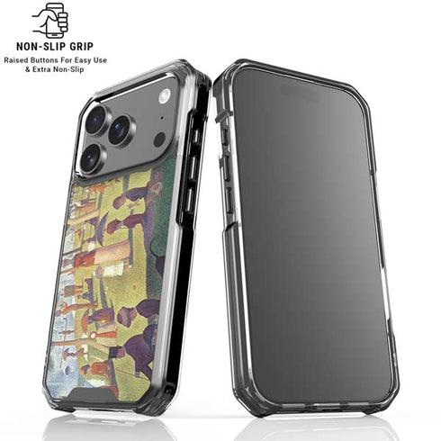 Georges Seurat Sunday Afternoon on the Island of La Grande Jatte iPhone 18 Pro Clear Case