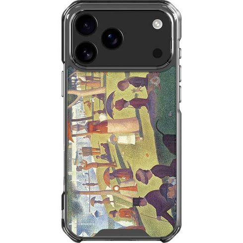 Georges Seurat Sunday Afternoon on the Island of La Grande Jatte iPhone 18 Pro Max Clear Case