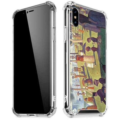Georges Seurat Sunday Afternoon on the Island of La Grande Jatte iPhone X/XS Clear Case