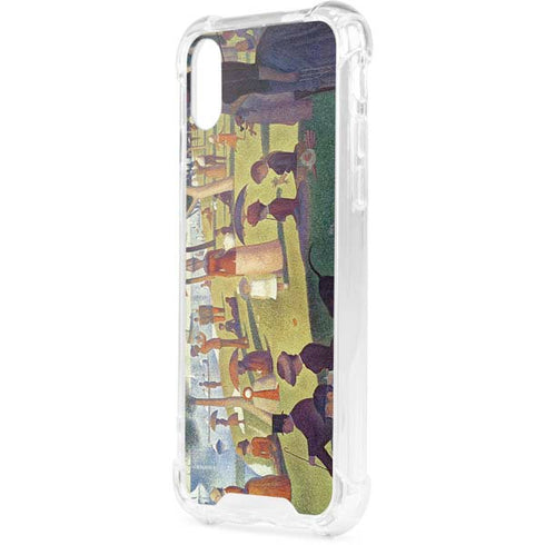 Georges Seurat Sunday Afternoon on the Island of La Grande Jatte iPhone XS Clear Case