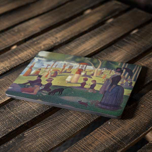 Georges Seurat Sunday Afternoon on the Island of La Grande Jatte Apple MacBook Air Skin