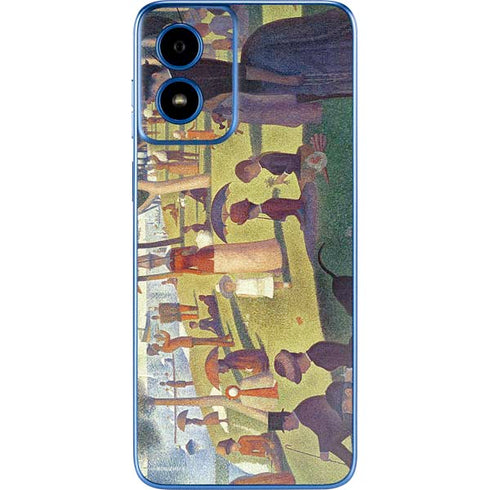 Georges Seurat Sunday Afternoon on the Island of La Grande Jatte Moto G Play 4G (2024) Skin