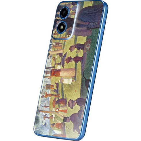 Georges Seurat Sunday Afternoon on the Island of La Grande Jatte Moto G Play 4G (2024) Skin