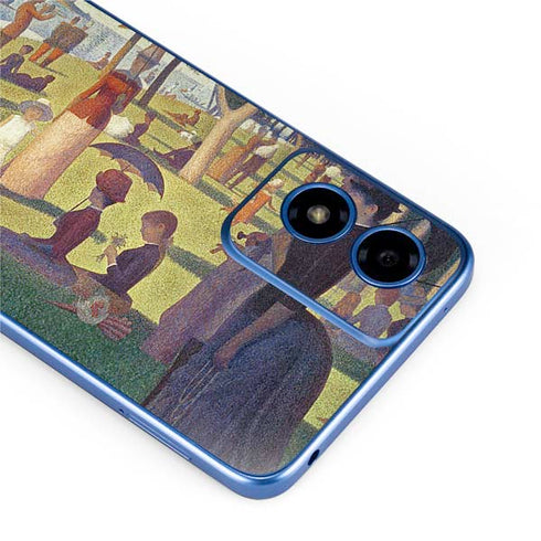 Georges Seurat Sunday Afternoon on the Island of La Grande Jatte Moto G Play 4G (2024) Skin