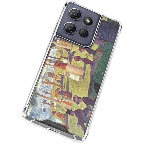 Georges Seurat Sunday Afternoon on the Island of La Grande Jatte Moto G Power 5G (2025) Clear Case