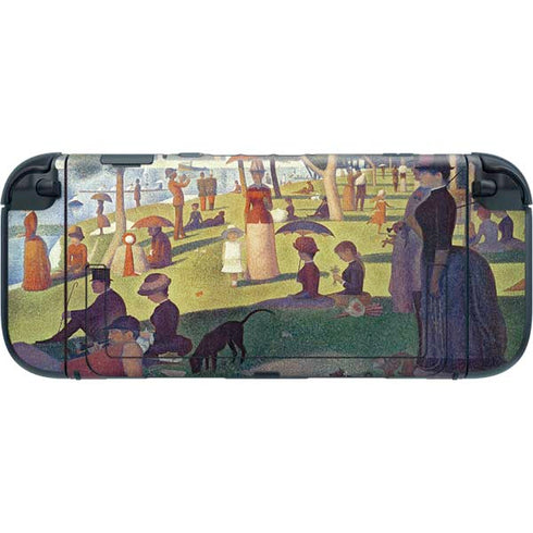 Georges Seurat Sunday Afternoon on the Island of La Grande Jatte Nintendo Switch 2 (2025) with Joy-Con Skin