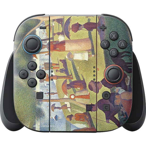 Georges Seurat Sunday Afternoon on the Island of La Grande Jatte Nintendo Skins