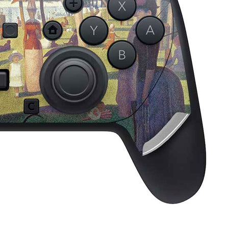 Georges Seurat Sunday Afternoon on the Island of La Grande Jatte Nintendo Switch 2 (2025) Pro Controller Skin