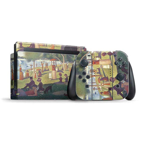 Georges Seurat Sunday Afternoon on the Island of La Grande Jatte Nintendo Skins