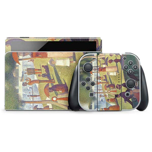 Georges Seurat Sunday Afternoon on the Island of La Grande Jatte Nintendo Skins