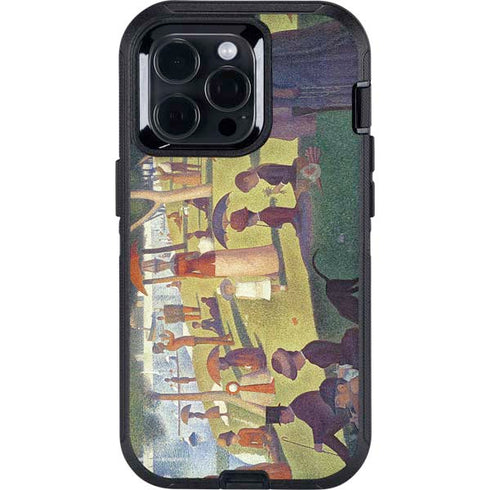Georges Seurat Sunday Afternoon on the Island of La Grande Jatte Otterbox Defender iPhone Skin
