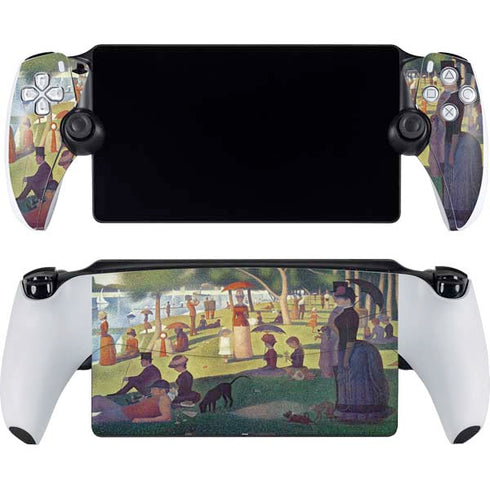 Georges Seurat Sunday Afternoon on the Island of La Grande Jatte PlayStation Portal Remote Player Skin