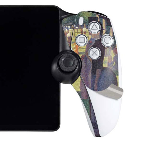 Georges Seurat Sunday Afternoon on the Island of La Grande Jatte PlayStation Portal Remote Player Skin