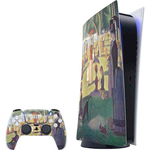 Georges Seurat Sunday Afternoon on the Island of La Grande Jatte PlayStation PS5 Skins