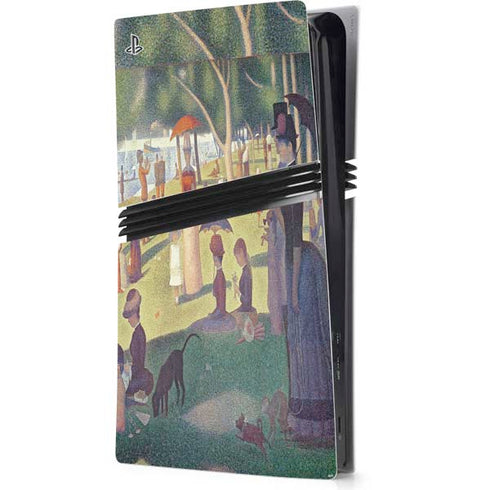 Georges Seurat Sunday Afternoon on the Island of La Grande Jatte PS5 Pro Console Skin