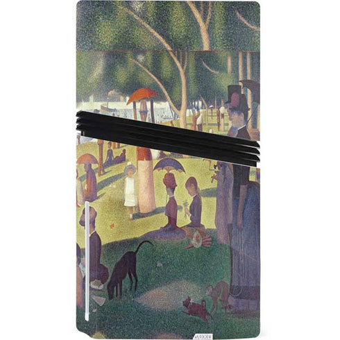 Georges Seurat Sunday Afternoon on the Island of La Grande Jatte PS5 Pro Disk Console Skin