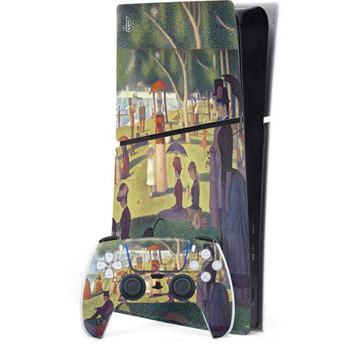 Georges Seurat Sunday Afternoon on the Island of La Grande Jatte PlayStation PS5 Skins