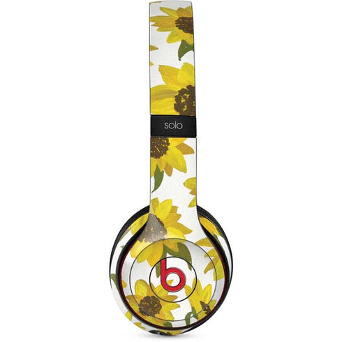 Sunflower Acrylic by Cat Coq Beats Solo 2 Wireless Skin