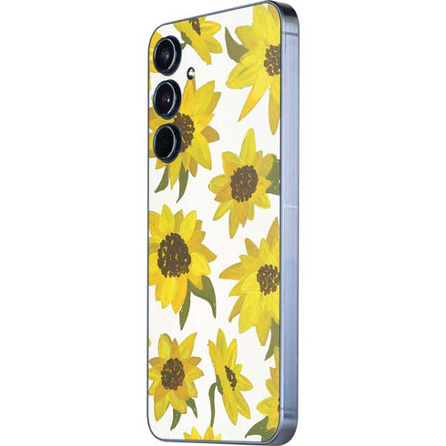 Sunflower Acrylic by Cat Coq Galaxy A35 5G Skin