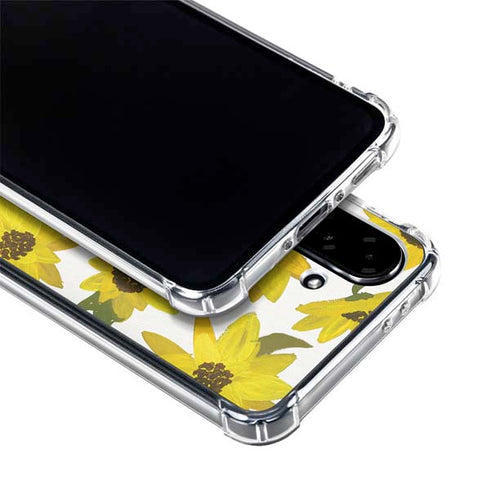 Sunflower Acrylic by Cat Coq Galaxy A36 5G Clear Case