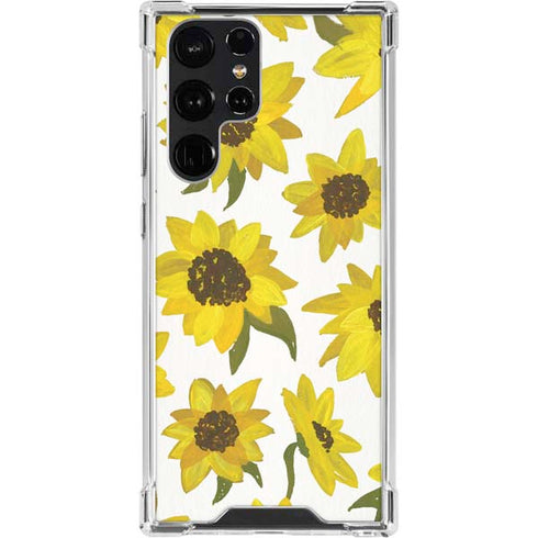 Sunflower Acrylic by Cat Coq Galaxy S23 Ultra Clear Case