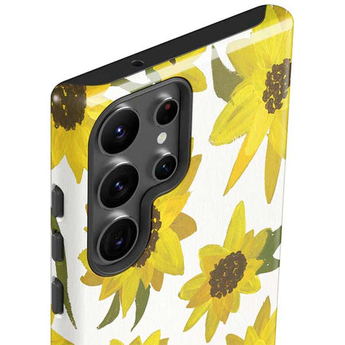 Sunflower Acrylic by Cat Coq Galaxy S23 Ultra Pro Case