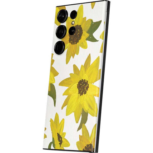 Sunflower Acrylic by Cat Coq Galaxy Skins