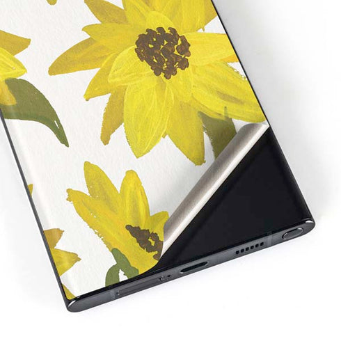Sunflower Acrylic by Cat Coq Galaxy Skins