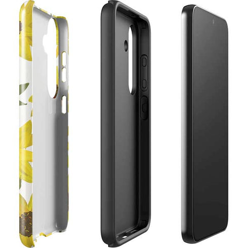 Sunflower Acrylic by Cat Coq Galaxy S25 Impact Case