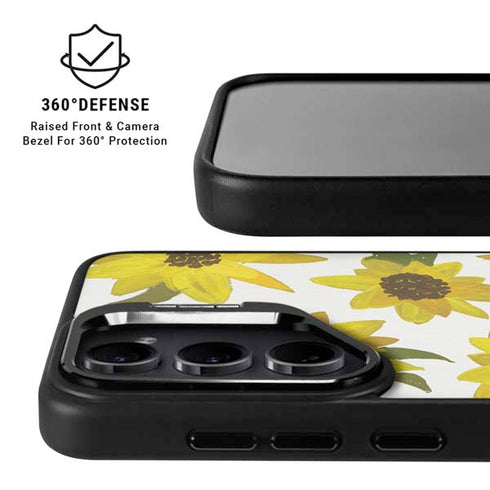 Sunflower Acrylic by Cat Coq Galaxy S24 Kickstand Case