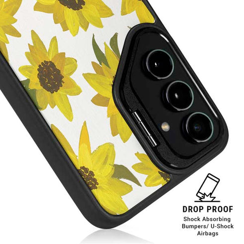 Sunflower Acrylic by Cat Coq Galaxy S24 Plus Kickstand Case