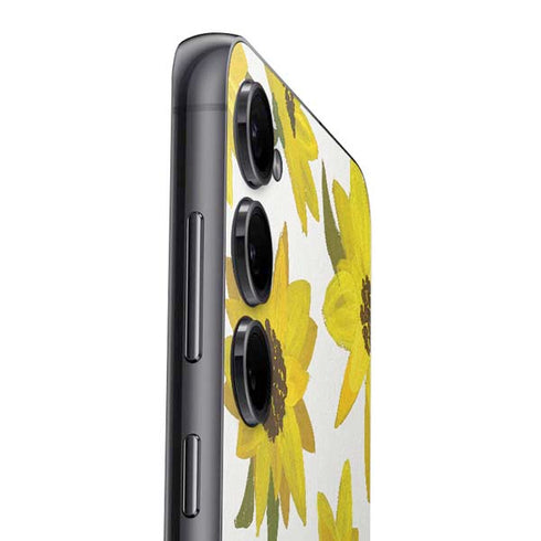 Sunflower Acrylic by Cat Coq Galaxy S25 Plus Skin