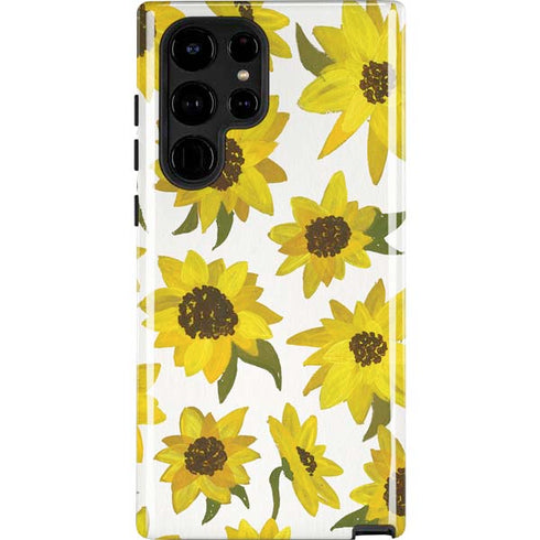 Sunflower Acrylic by Cat Coq Galaxy S25 Ultra Impact Case