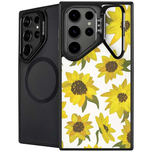 Sunflower Acrylic by Cat Coq Galaxy S25 Ultra Kickstand Case