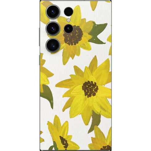 Sunflower Acrylic by Cat Coq Galaxy S24 Ultra Skin