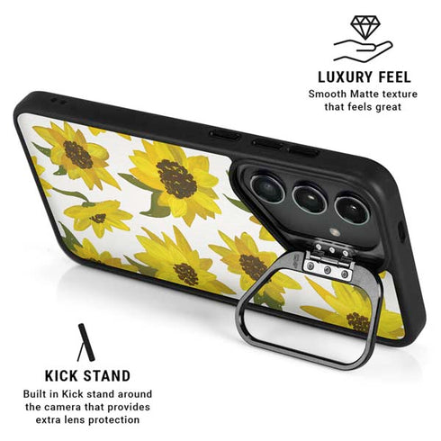 Sunflower Acrylic by Cat Coq Galaxy S26 Plus Kickstand Case