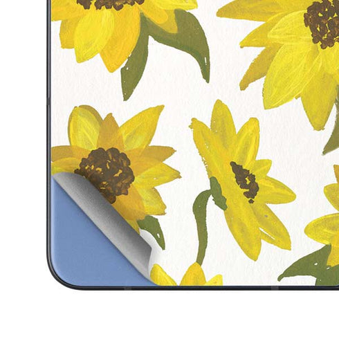 Sunflower Acrylic by Cat Coq Galaxy Z Fold5 5G Skin