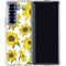 Sunflower Acrylic by Cat Coq Galaxy Z Fold6 Clear Case