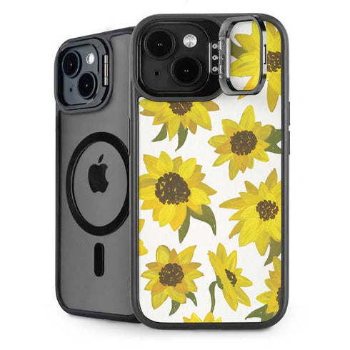 Sunflower Acrylic by Cat Coq iPhone 14 Plus Kickstand Case