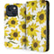 Sunflower Acrylic by Cat Coq iPhone 15 Folio Case