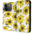 Sunflower Acrylic by Cat Coq iPhone 15 Pro Folio Case