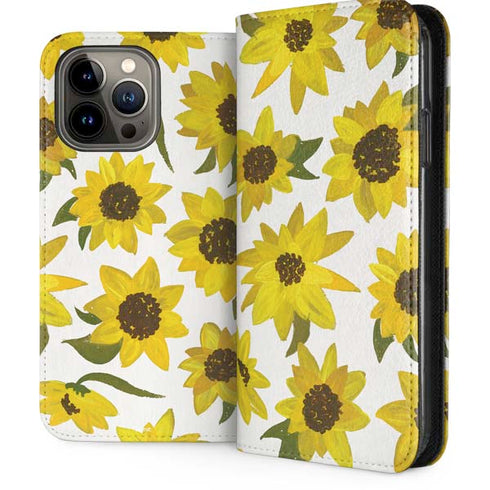 Sunflower Acrylic by Cat Coq iPhone Cases