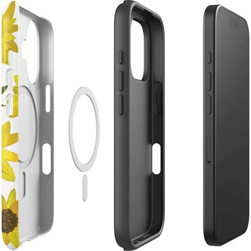 Sunflower Acrylic by Cat Coq iPhone 16 Magsafe Impact Case