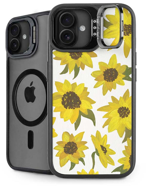 Sunflower Acrylic by Cat Coq iPhone 16 Plus Kickstand Case